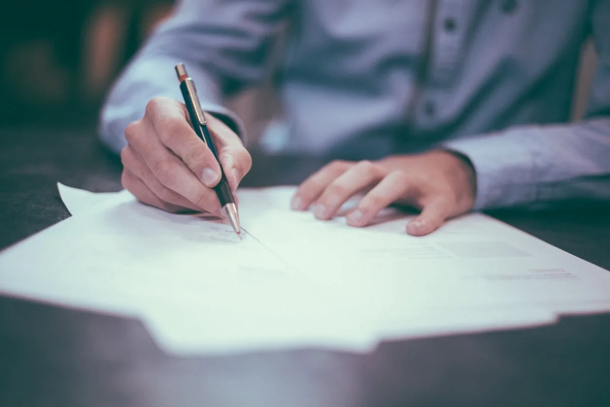 A consumer signing the certified-mail dispute letter that preserves an FCRA claim